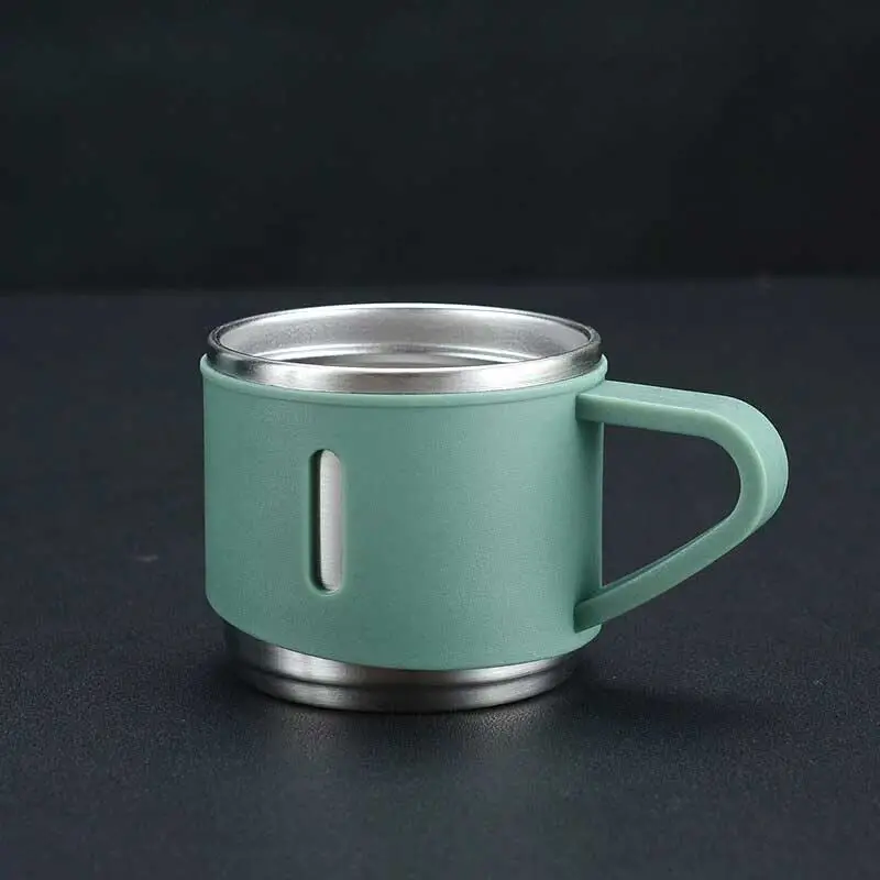 3 Cup Double-Layer Stainless Steel Vacuum Flask Set