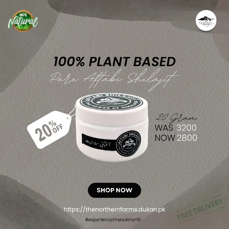 Pure Aftabi shilajit- Gold - 20G