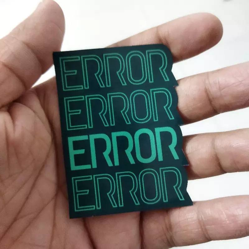 Error Sticker
