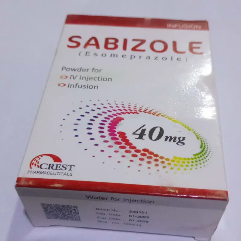 INJ  SABIZOLE.      ESOMEPRAZOLE 40MG