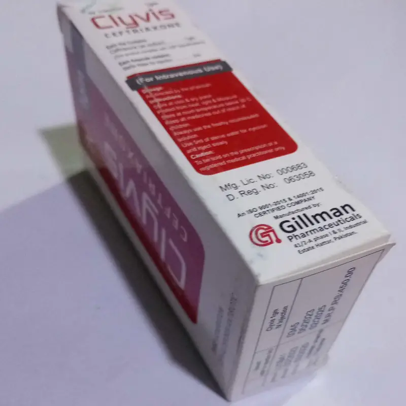 INJ   CLYVIS      1G.   (  CEFTRIAXONE     1 G.  )
