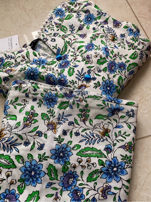 Floral co ord set