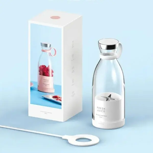 Mini Portable Blender Electric Fruit Juicer Mixers Extractors Multi-function Juice Maker Machine Blender Smoothies Mixer  Each (random Color)EE4779