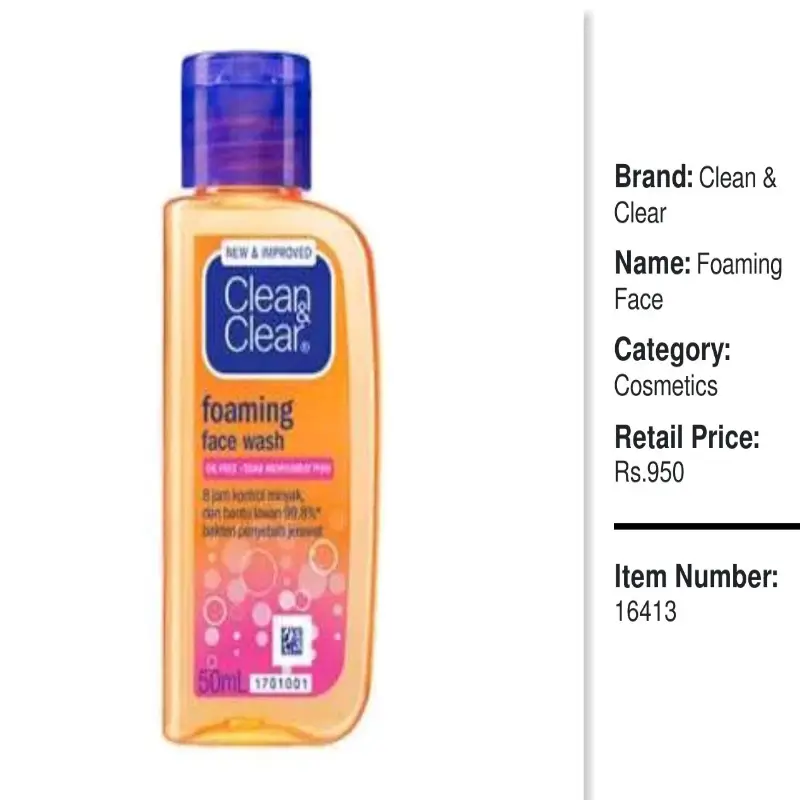 Foaming Face Wash