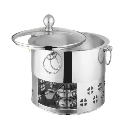 Soup Dish Donga Glass Lid & Steel Lid