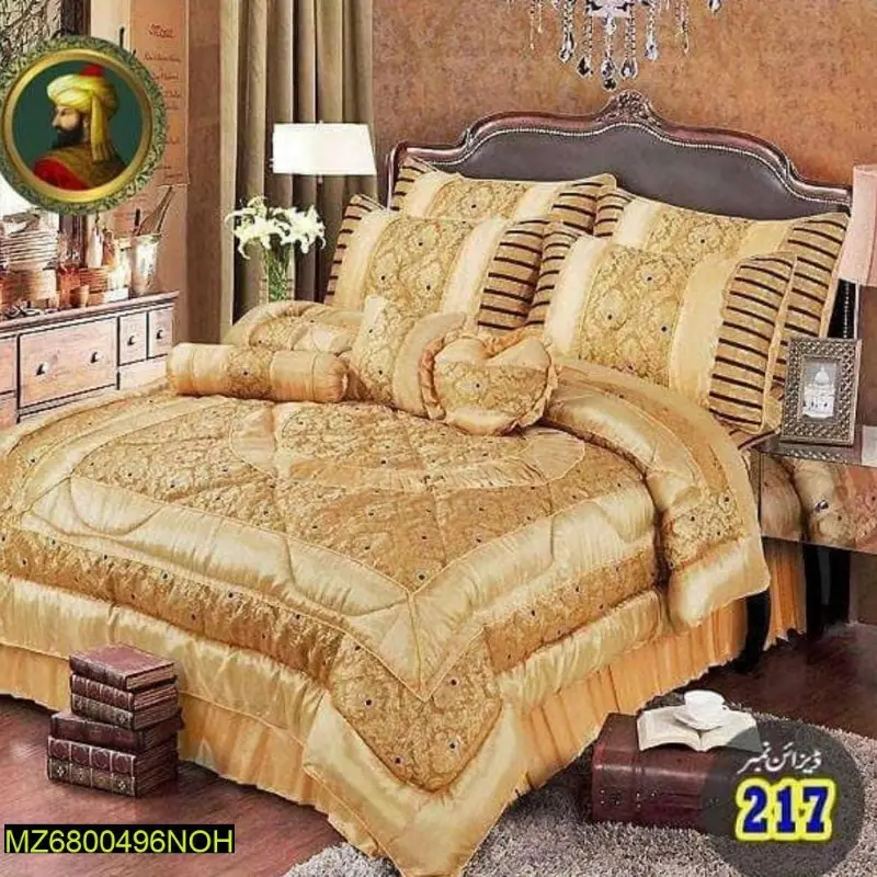 14 pcs double bed Bridal Set