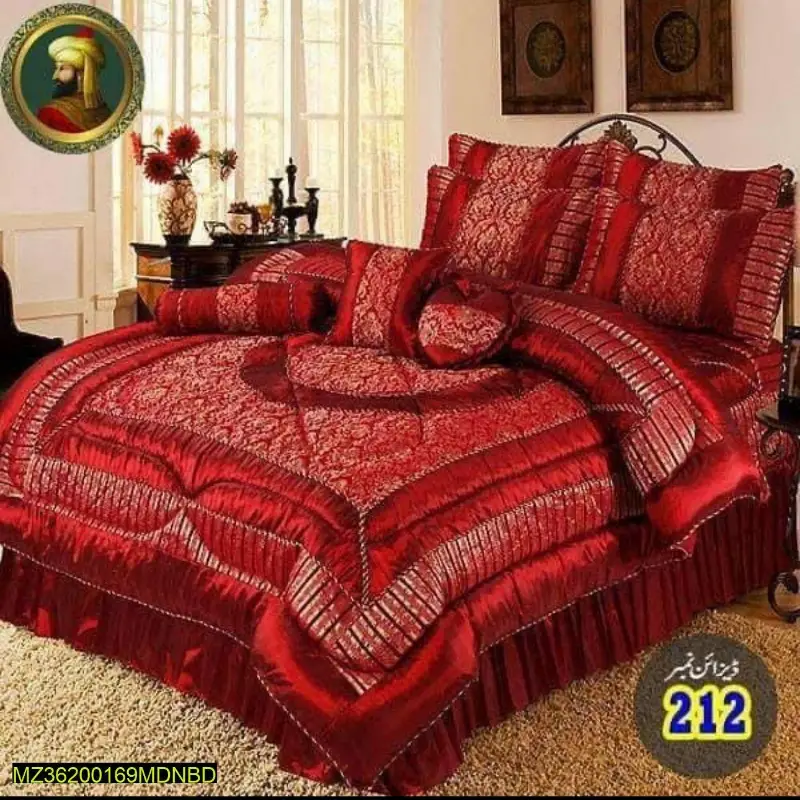 14 pcs double bed Bridal Set