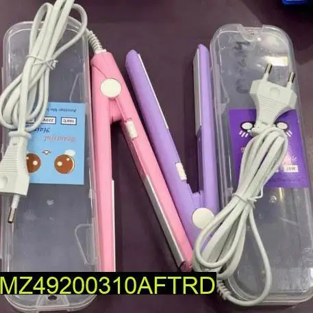 1pc portable mini hair Straightener