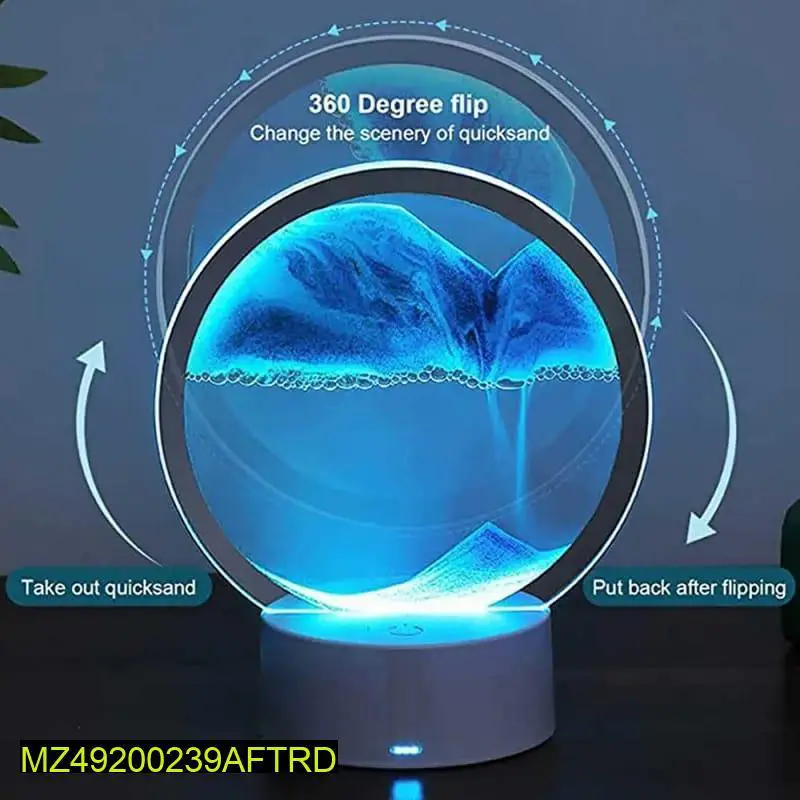 16 colour RGB Sand Art Lamp