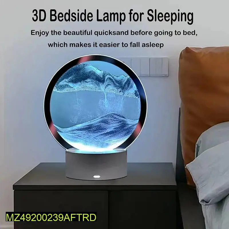 16 colour RGB Sand Art Lamp