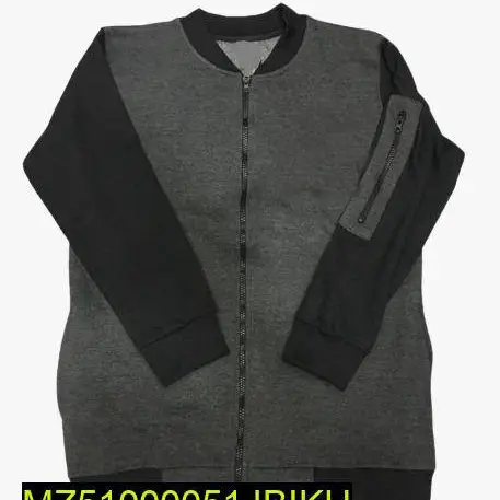 Men's zipper Bomber jacket