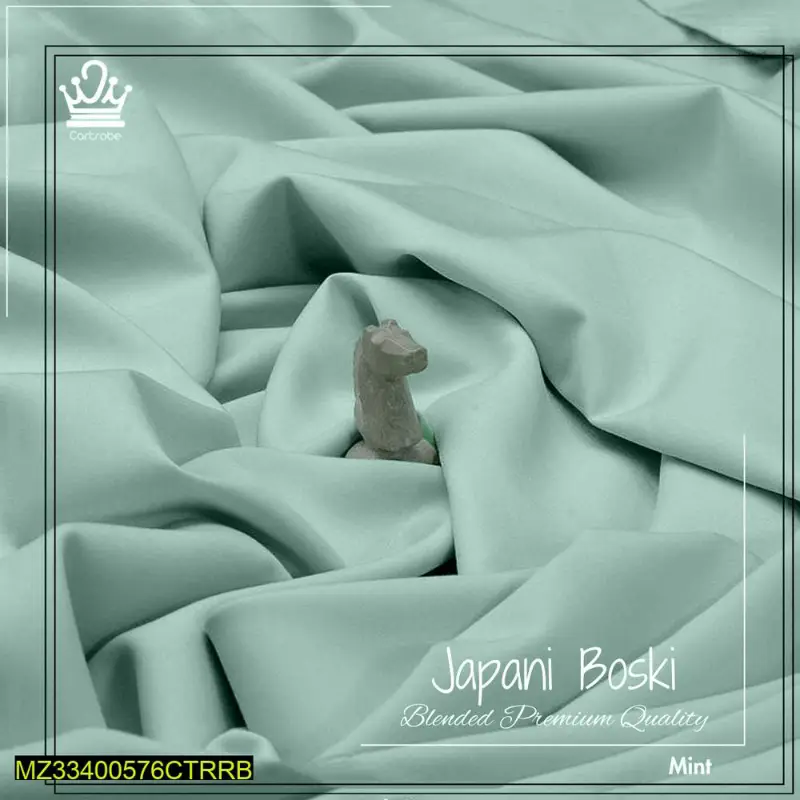 Men's Unstitched Boski plain suit