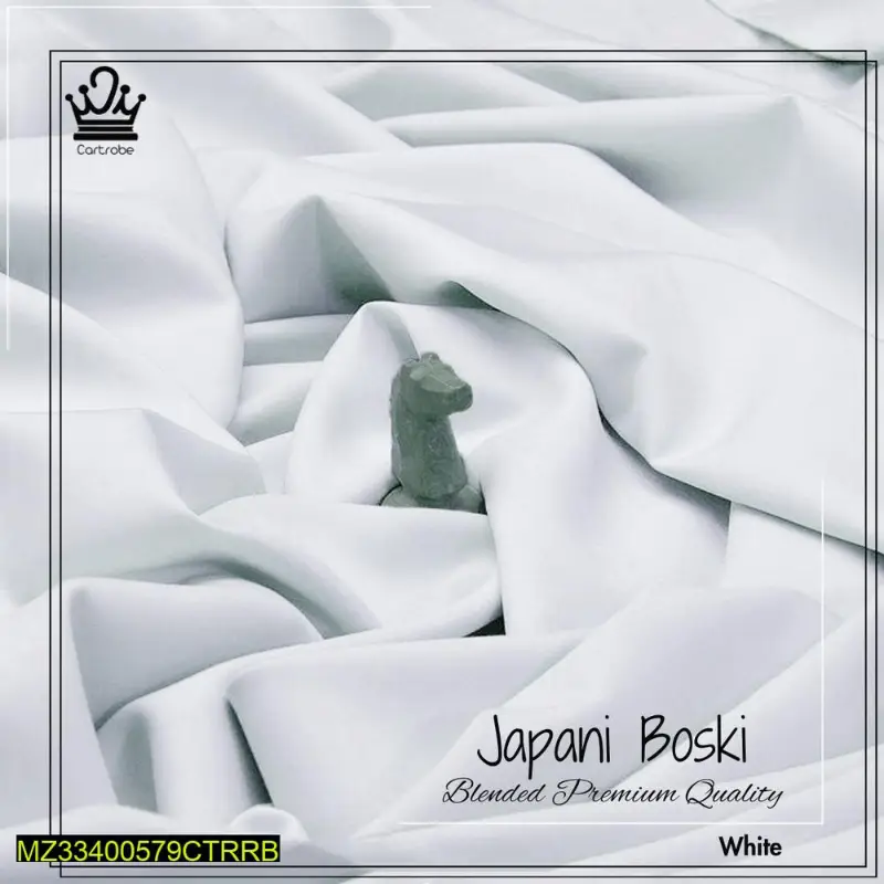 Men's Unstitched Boski plain suit