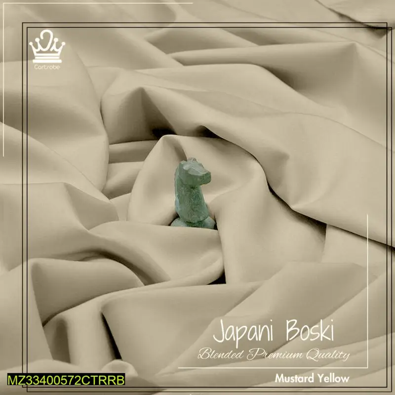 Men's Unstitched Boski plain suit