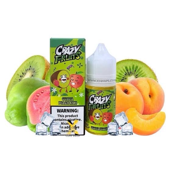 GUAVA PEACH KIWI Crazy Fruits
