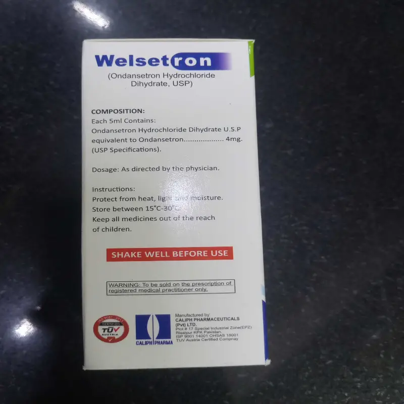 SYP WELSETRON 4 MG       ondansetron