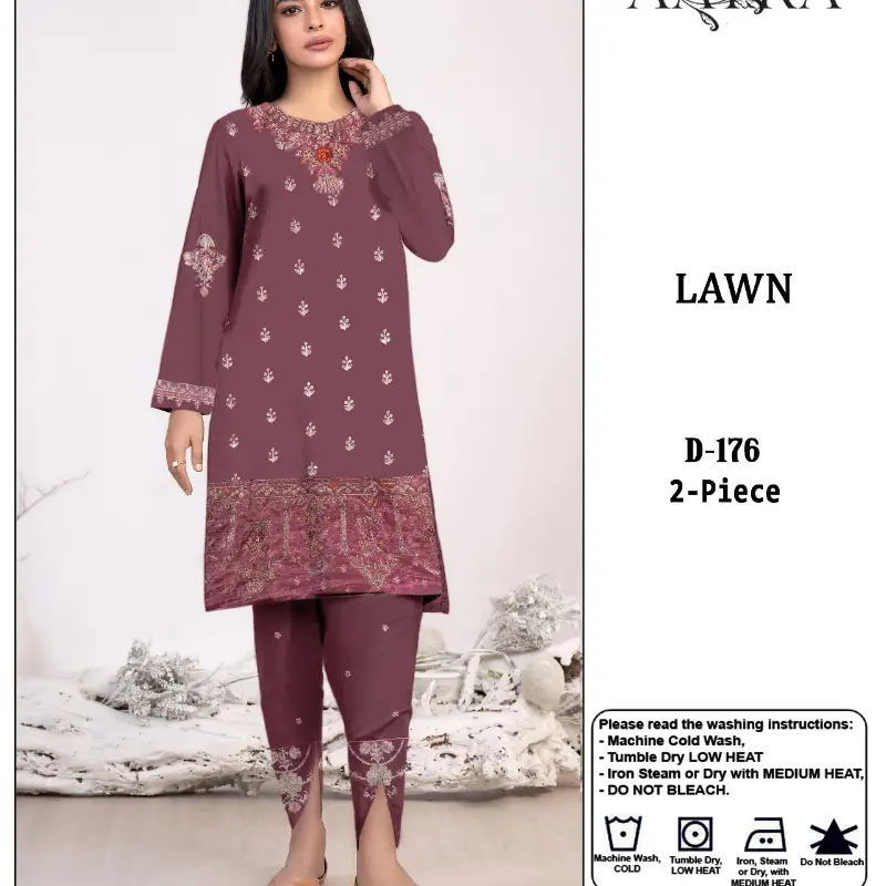 Lawn Cotton Heavy Embroidered 2PC Suit

2piece suits With patches, Nike, Front, Aor Bazuon pr Heavy Embroidery hoe ha. Kamiz- 3 gaz Trouser- 2.5 gaz 3D. Fashion Studio Faislabad +923425977722 Wholesale Dealer Faisalabad