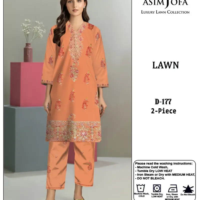 Lawn Cotton Heavy Embroidered 2PC Suit

2piece suits With patches, Nike, Front, Aor Bazuon pr Heavy Embroidery hoe ha. Kamiz- 3 gaz Trouser- 2.5 gaz 3D. Fashion Studio Faislabad +923425977722 Wholesale Dealer Faislabad