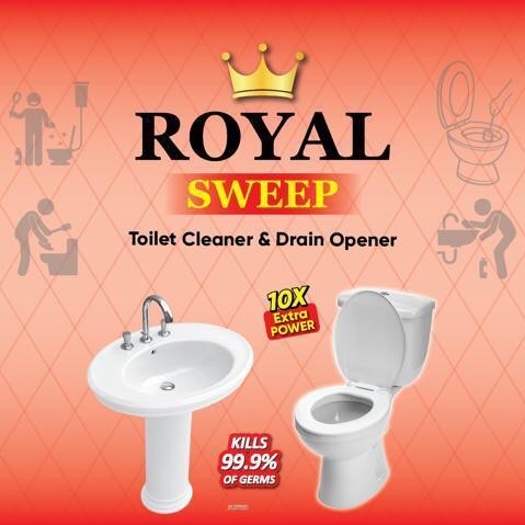 Royal Sweep 600ml 12pc Carton Pack
