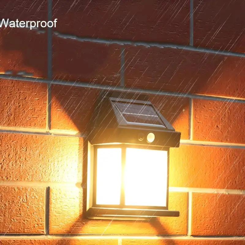 Solar Motion Sensor Wall Light