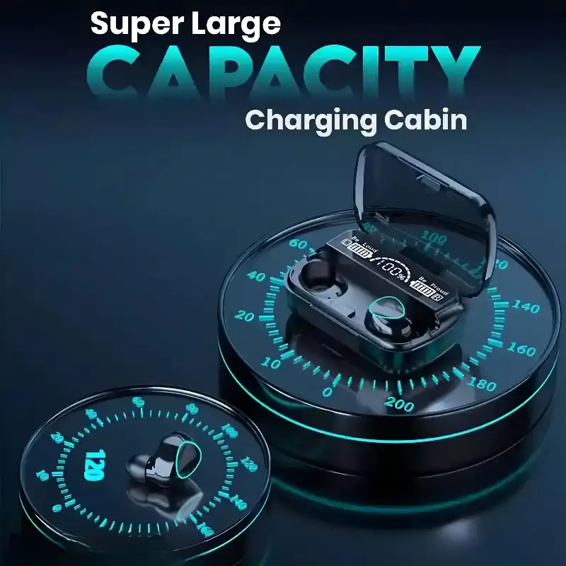 M10 Earbuds With Power Bank
