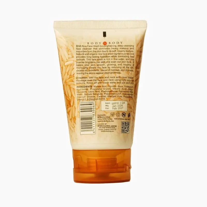 BNB Rice Face Wash 120ml