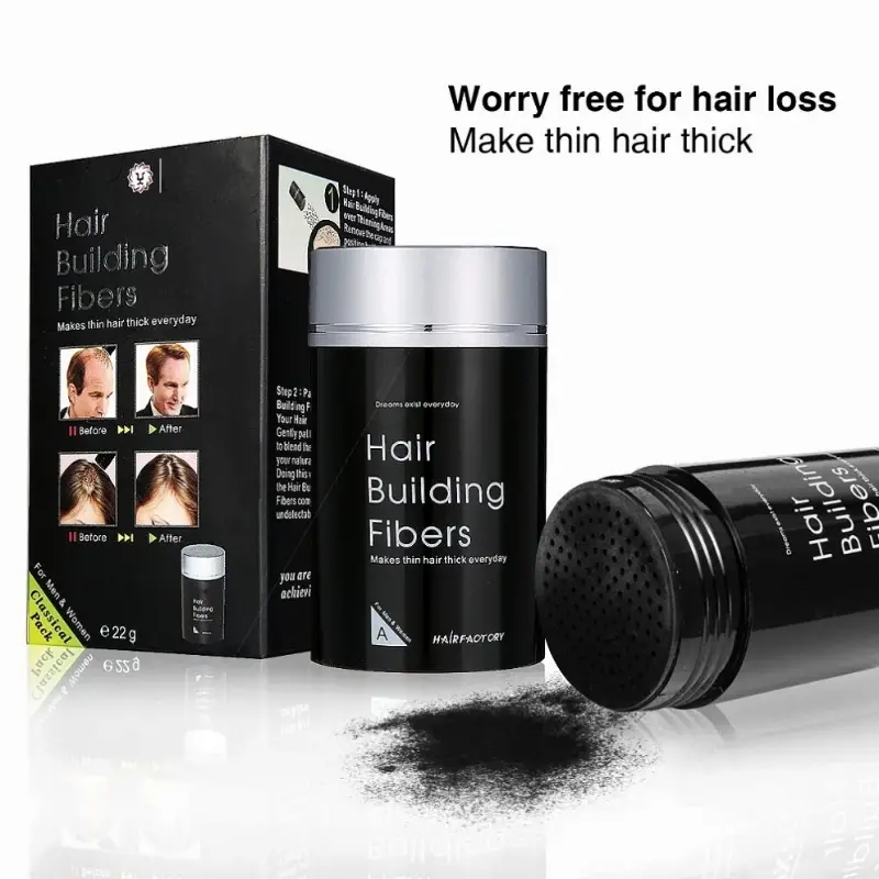 Dexe Hair Building Fibers Black 22g