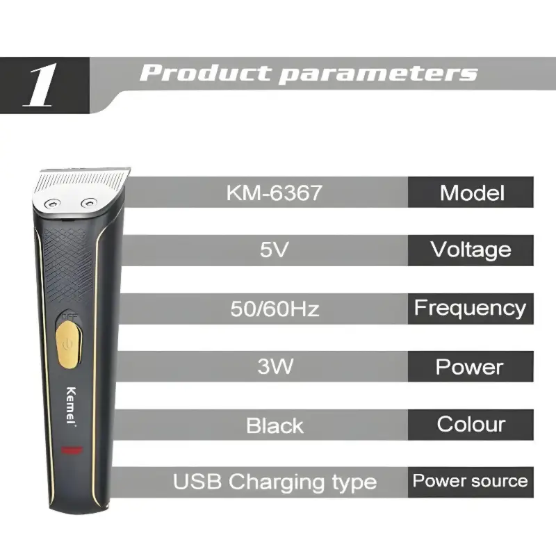 KM-6367 Hair Clipper