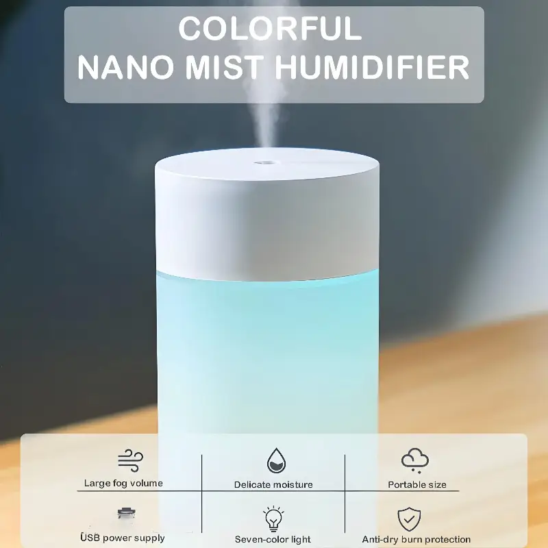 Desktop Humidifier Lamp