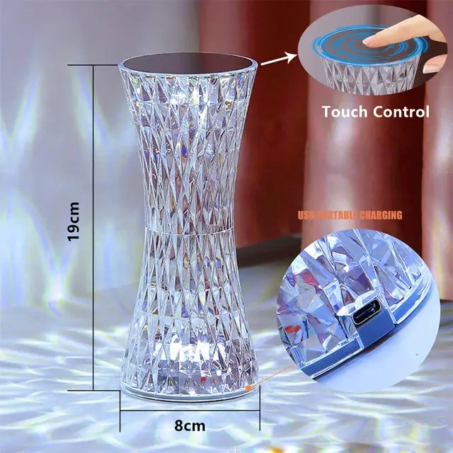 Crystal Table Lamp