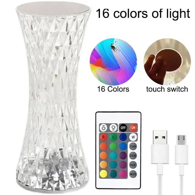 Crystal Table Lamp