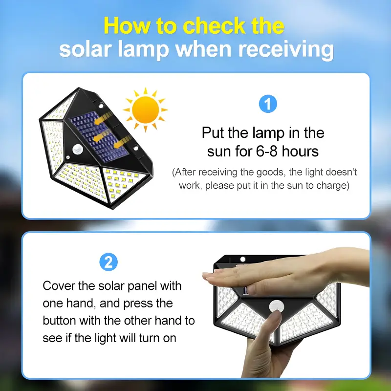 Solar Wall Lamp