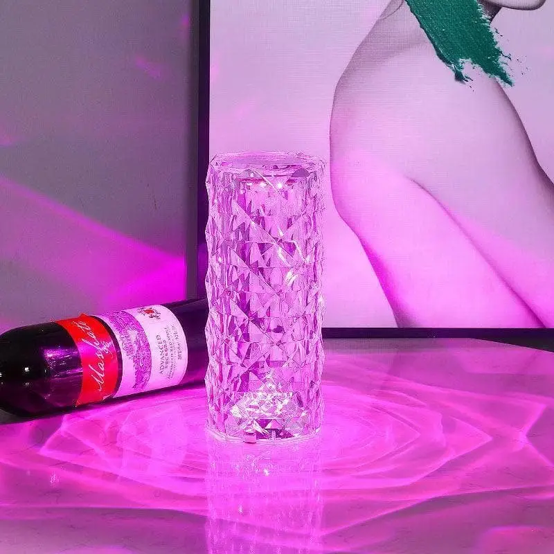 16 Colors Crystal Lamp