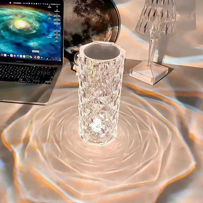 16 Colors Crystal Lamp