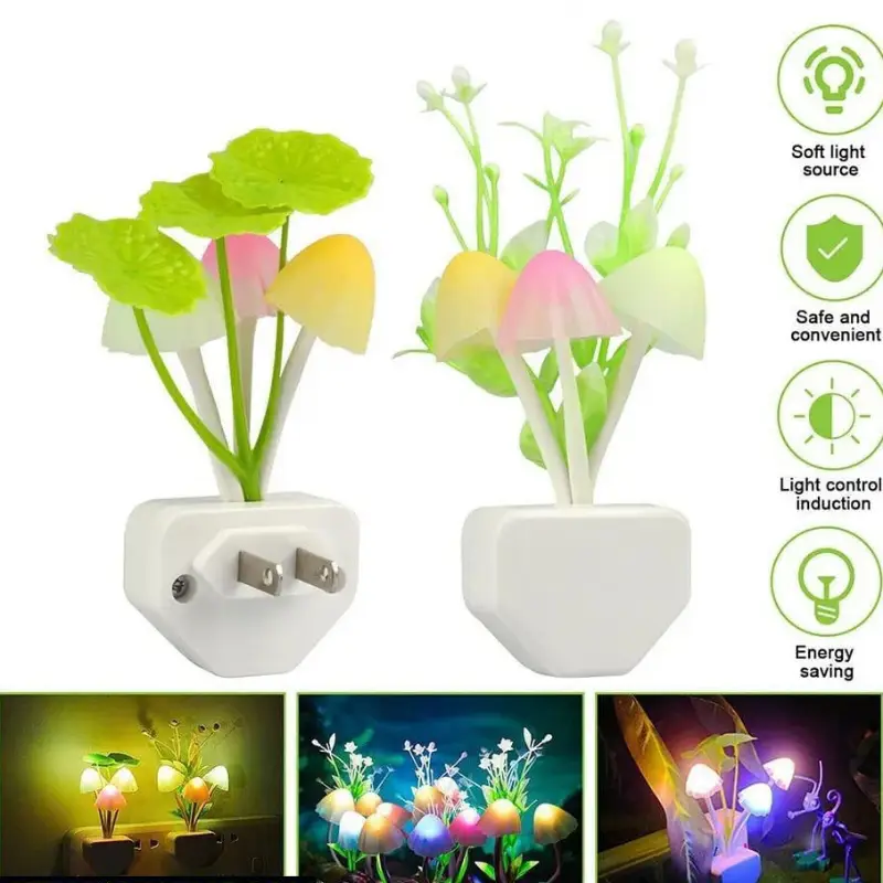 Mushrooms Night Light