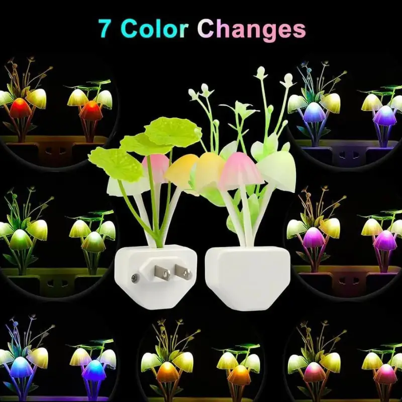 Mushrooms Night Light