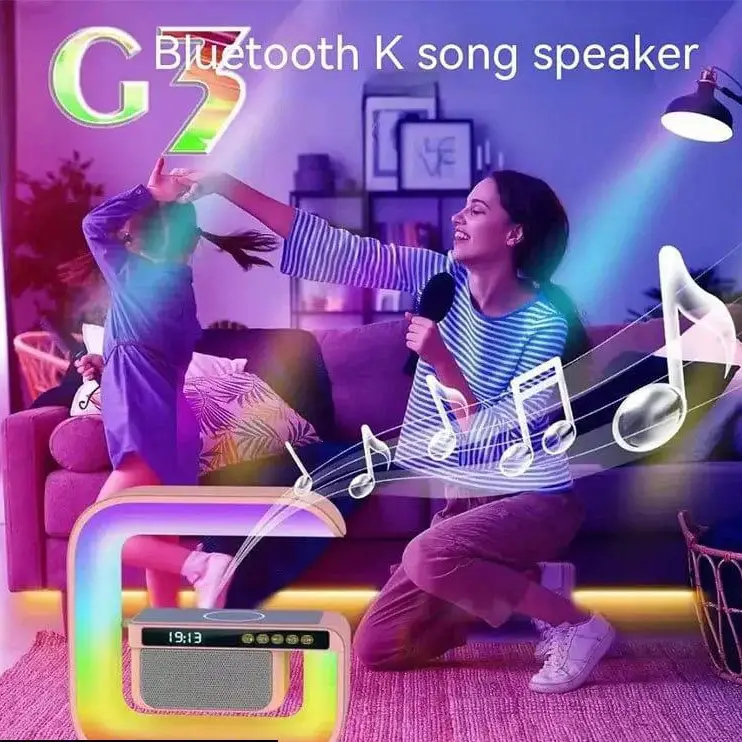 RGB G3 Speaker Wireless Charger And Lamp