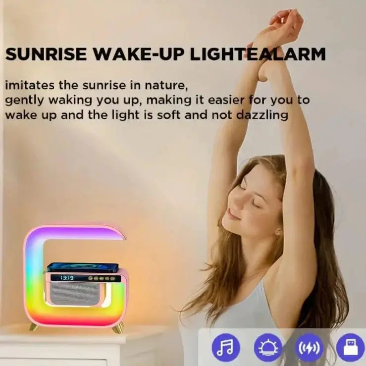 RGB G3 Speaker Wireless Charger And Lamp