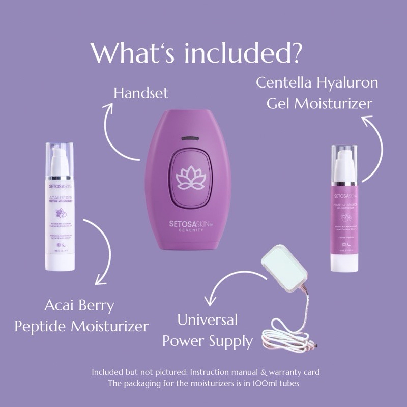 Serenity IPL Hair Removal Handset