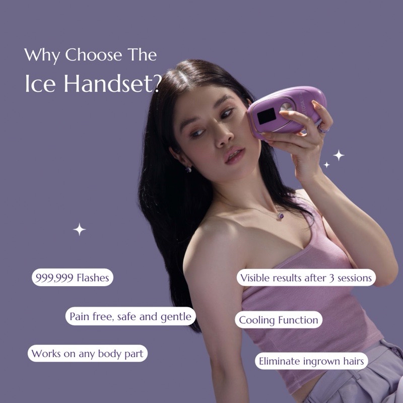 ICE IPL Hair Removal Handset