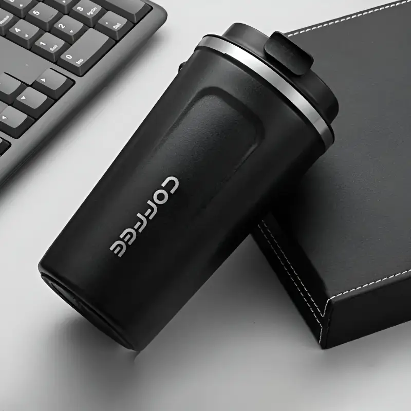 Stainless steel coffee mug