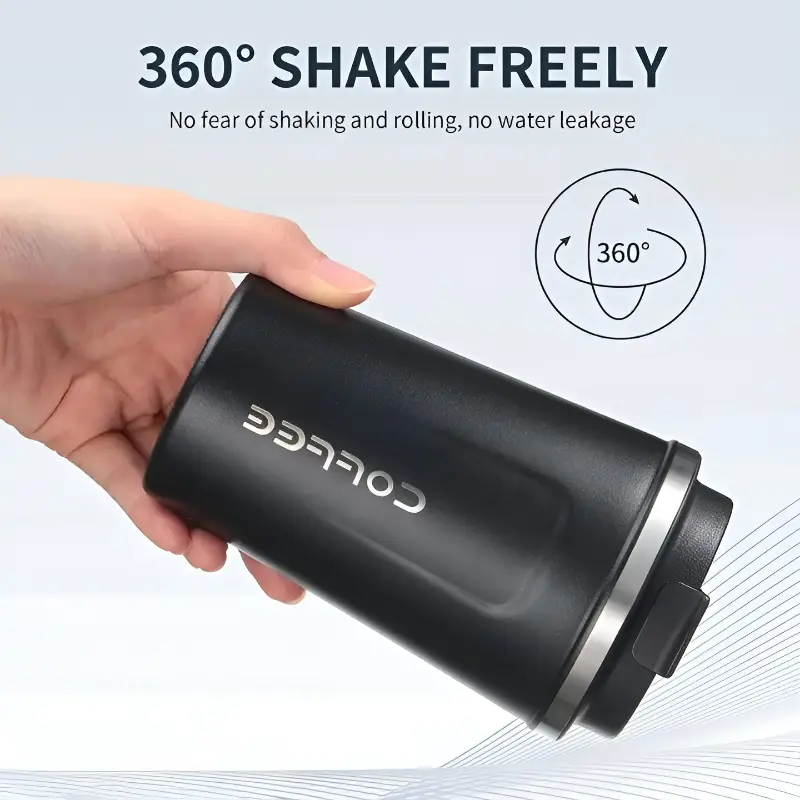 Stainless steel coffee mug