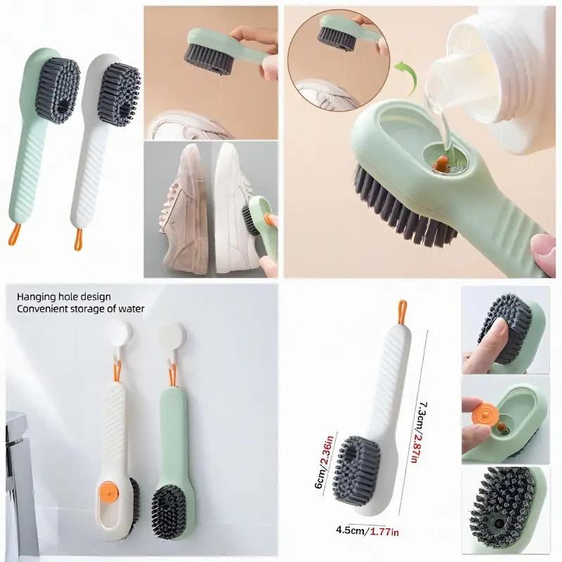 Multipurpose liquid press brush