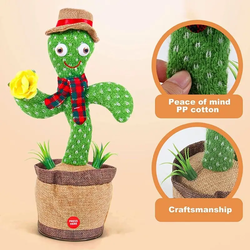 Cactus Toy For Kids