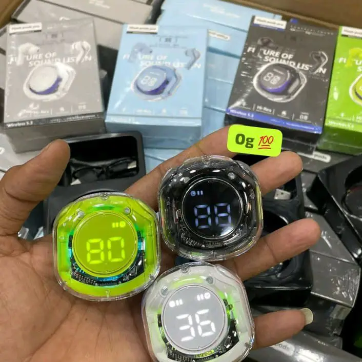Air 39 Transparent Bluetooth Earbuds for Android