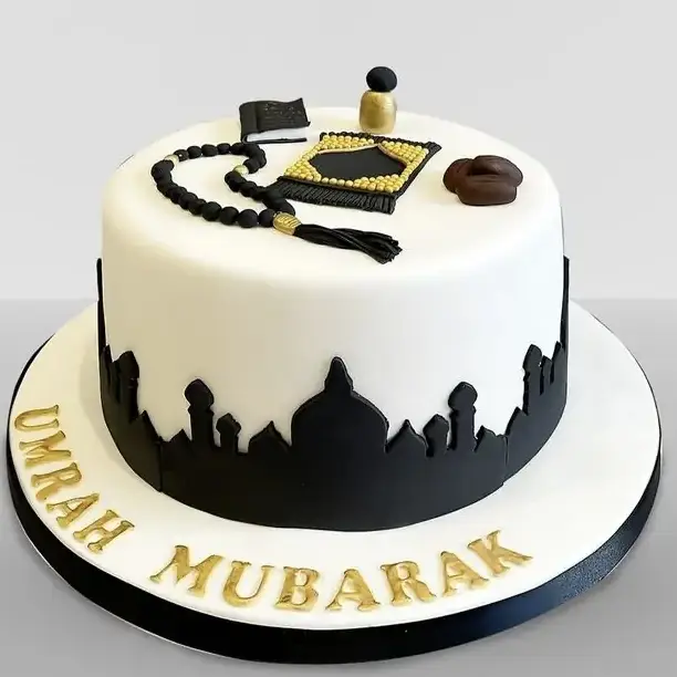 Ummrah Mubarak Cake