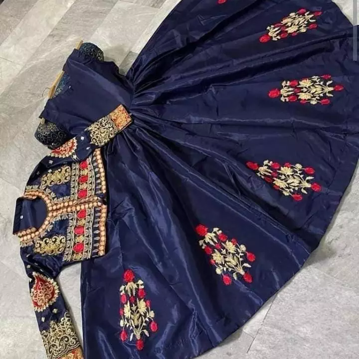 Girl embroidery froak