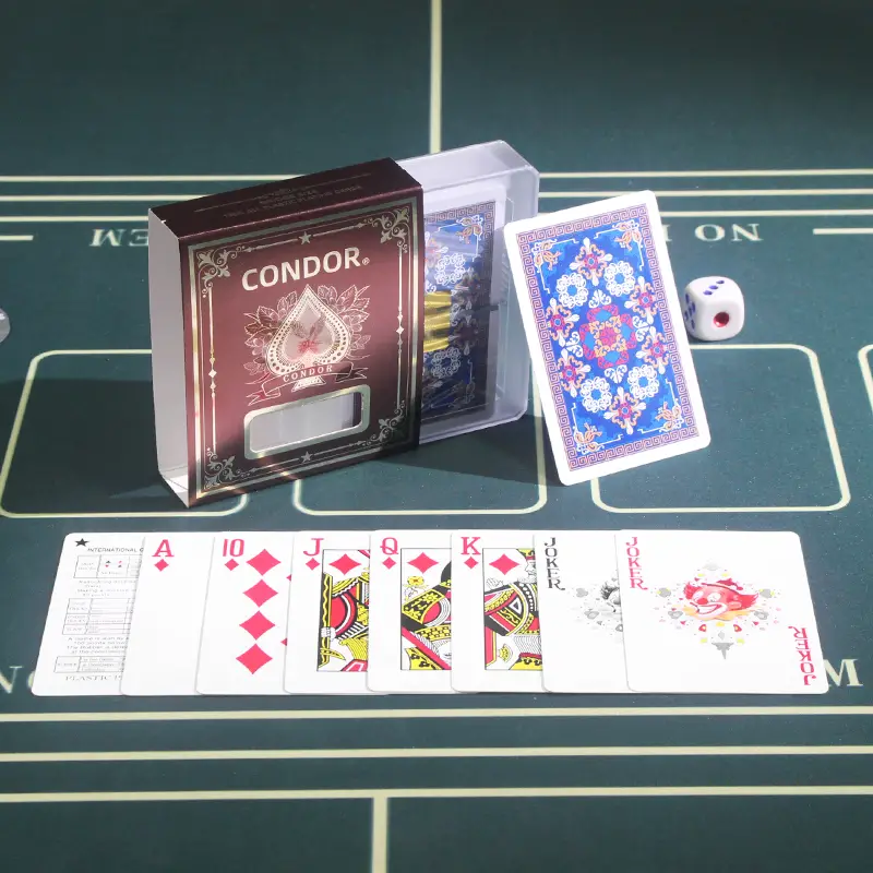 Condor 100% Plastic Poker Playing Cards