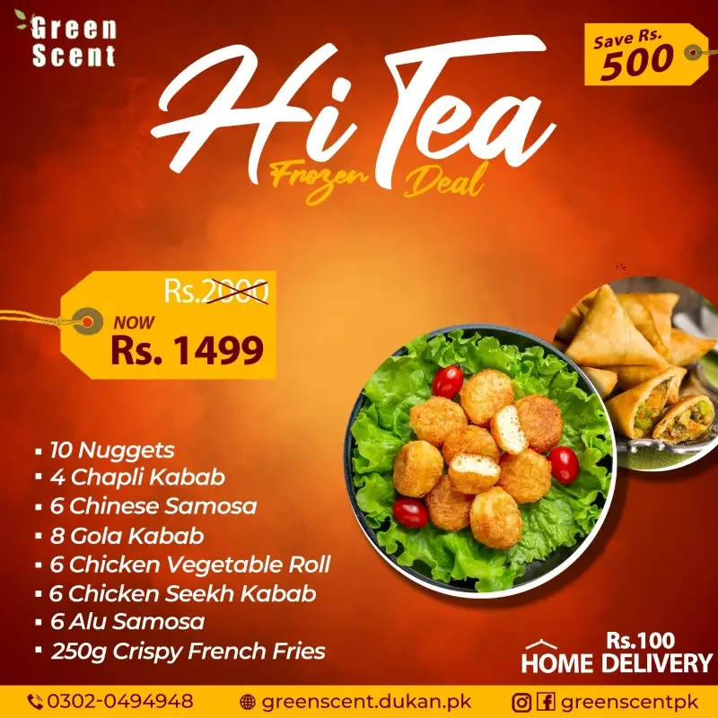 Hi Tea Deal 8items