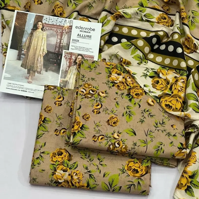 Edenrobe ORIGANL BANA DORA LAWN